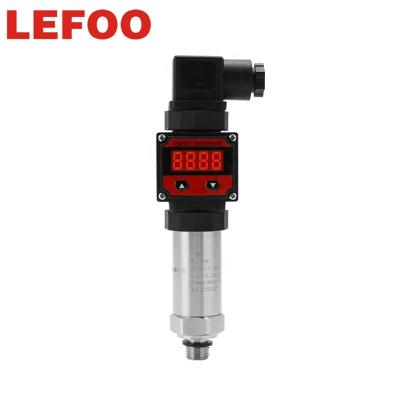 China LEFOO Liquid Anticorrosive Gas Pressure Transducer Sensor Absolute Pressure Transmitter With LCD Display Press Control LFT6800 for sale