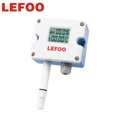 China LEFOO Wall Mounted Sensitive High Temp Temperature Humidity Transmitter And Humidity Sensor Transducer LFH101 for sale