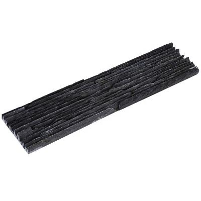 China Nature Black Slate Modern Stone Water Flowing Tile For Wall for sale