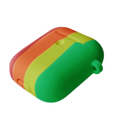 China For Airpods Case Shockproof Earphone Portable Silicone Storage Box Protector Anti-lost Cover For Airpods 2 for sale