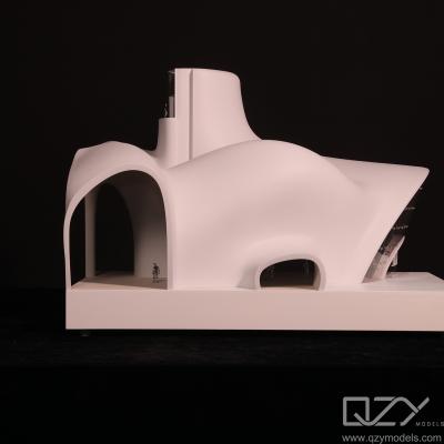 China 1/50 Monochrome Architecture Model MAD Lucas Museum Custom for sale