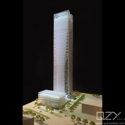 China Aedas 3D Architectural Site Model Skyscrapercity 1/300 OEM for sale