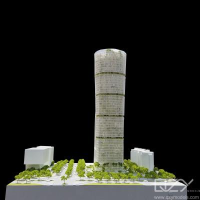 China 1: 300 Wolkenkratzer Modell Architekturmaquette CARLO RATTI Wumart Gebäude zu verkaufen