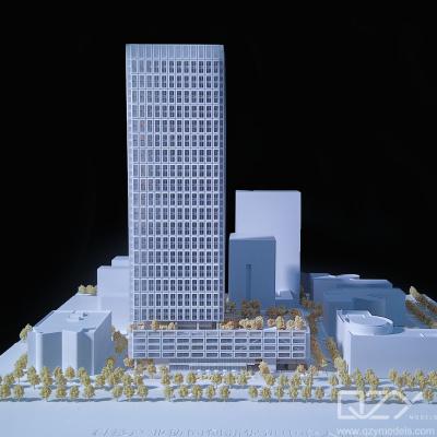 China HSA 1/500 Maquetas Arquitectura Edificios modelo a gran escala Sede de tecnología de Yibo en venta