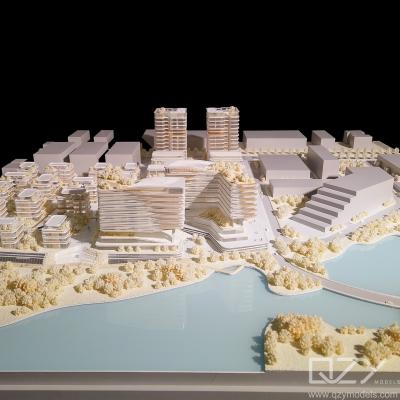 China Qingdao BGI Architectural Concept Model Famous Building Models HSA 1:750 for sale