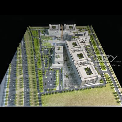 Cina Paesaggio strutturale Architettura Massing Modello 1:500 Doha Corte di Cassazione in vendita