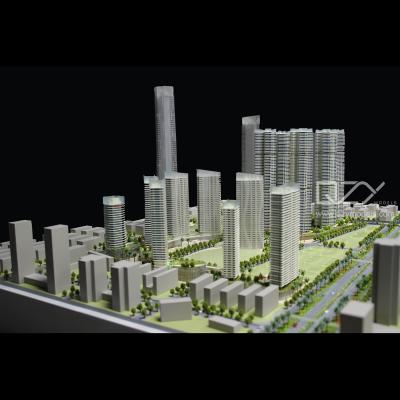 Cina HUAYI Modello di scala architettonica 3D 1/500 Modello concettuale di rinnovamento urbano Liantang in vendita