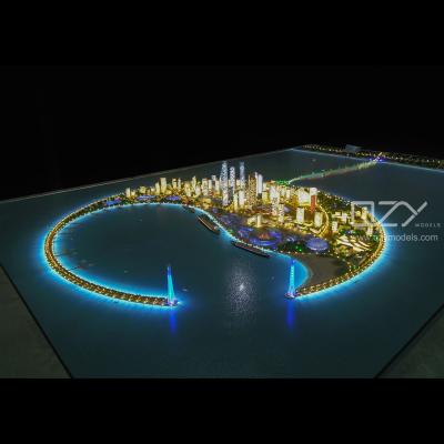 China 1/1000 Architectural Scale Model Nanhai Island Master Plan Model for sale