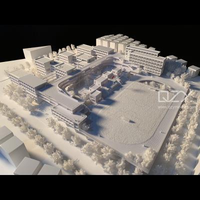 China HUAYI 1:500 Architectuur sectie model onroerend goed schaal model Jihua school Te koop