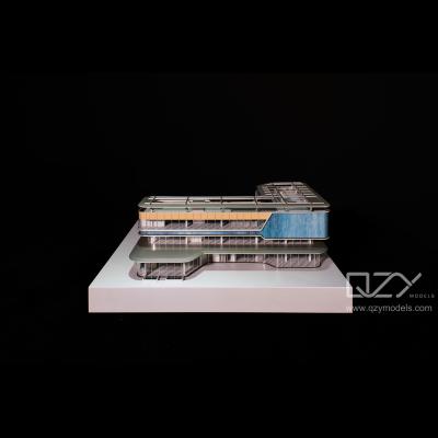 China LWK 1/100 Architect Model Makers Thermoforming Business Center for sale