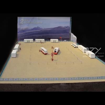 China 1/20 Wireline Logging Model Building Websites 3D model Making for sale