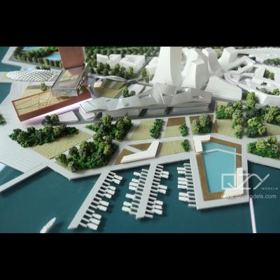 Cina Modelli di pianificazione urbana - NBBJ -1:2000 Tencent Da Chan Bay Master Plan Model in vendita