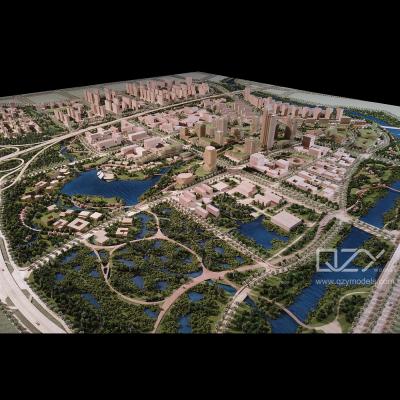 Chine UPDIS 1/1000 Modèle de concept de conception urbaine de Jingzhou à vendre