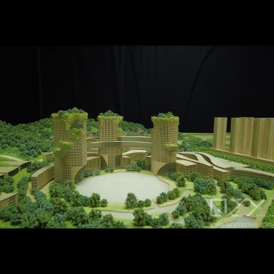 China EMBT-1:1000 BIT-Shenzhen Branch Architectural Model Modern Architectural Modeling for sale