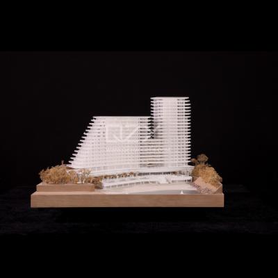 Cina 1/300 Modello Monte Carlo Modello architettonico 3D Con taglio CNC E Senza Illuminazione in vendita