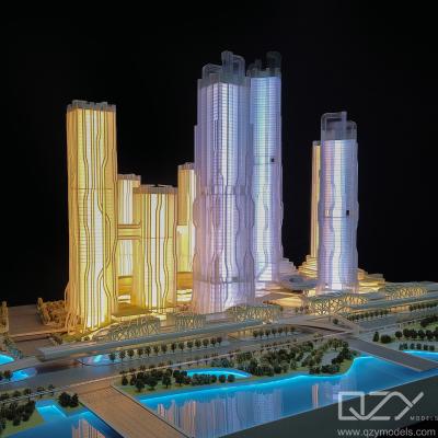 China 1：500 Guangzhou Haizhu Innovation Bay Lijiao Core Area Urban Design Model for sale