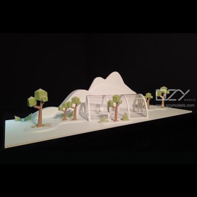 China ABS Plastic Mockup Model Architectuur 3D Printing Concept City ODM Te koop