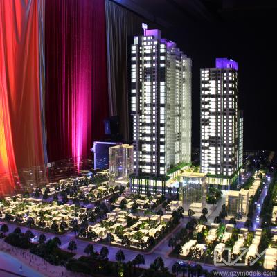 China 1/150 Miniature Scale Model skyscrapers Avic International Hotels Lanka Limited for sale