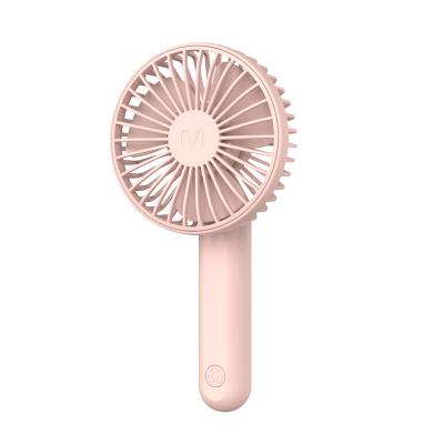 China Portable Mini Small Popular Rechargeable Handheld Mini Fan Outdoor Air Cooling Portable Battery USB Rechargeable Fan for sale