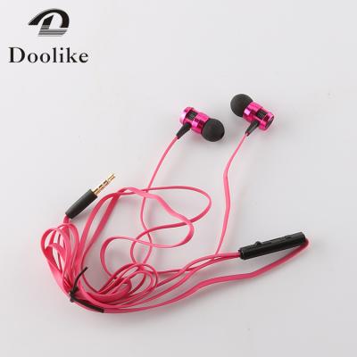 China Mobile Phone Accessories Headset Headset Earbud Comfortable Fit In-Ear Sport Wired Earphone With MIC for sale