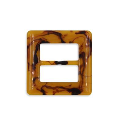 China Customized Resin Nickel Free Acrylic Buckles Custom Belt Buckles Clothes for sale