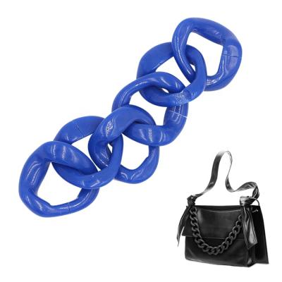 China Fashionable Latest Bag Purse Purse Handbag Chains Acrylic Bag Strap Side Bags For Girls Shoulder Chain for sale