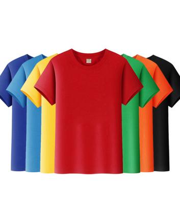 China Breathable T-shirt Logo Round Neck Short Sleeve Custom Made Cotton Printing T Shirt for sale