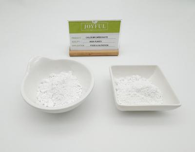 Chine OEM Poudre de carbonate de calcium lourd de haute pureté en vrac pour aliments et suppléments alimentaires à vendre