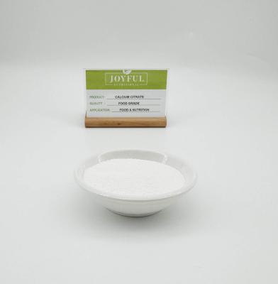 China Food Grade Calcium Citrate Powder For Dietary Supplements Cas 813-94-5 for sale