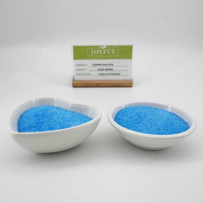 China FDA Food Copper Sulfate Pentahydrate Blue Particles Cas 7758 99 8 for sale