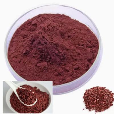 China Cholesterol Supplements Red Yeast Rice Extract Powder With 5% Monacolin K for sale