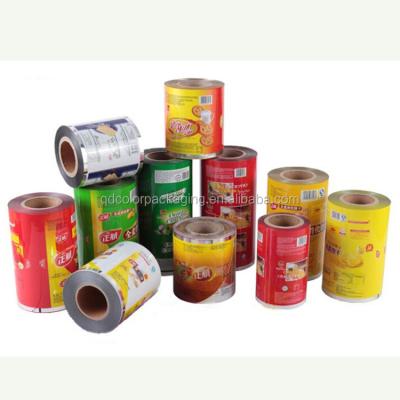 China Moisture Proof Printed Bag Making Packaging Film Roll, Bag Packaging Roll Film, Snack Bag Film Roll for sale