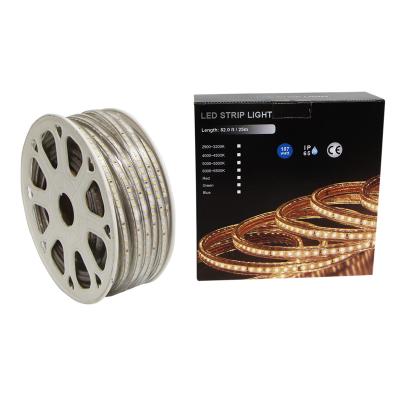 China LANDSCAPE ETL Listed AC110V 60HZ DIY 2835 120LED Light cETLus Per Meter Flexible Rope 10m 25M 50M Kit 120V LED Strip Light for sale