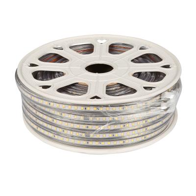 China Flexible LANDSCAPE 220V 230V LED Strip Light SMD2835 Ra80 LED Rope Light for sale