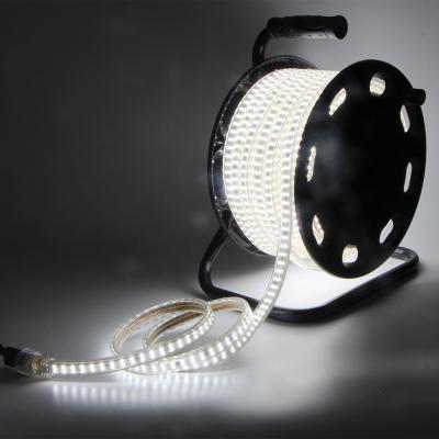 China AC220V AC230V 2835 4000K 3000K 6500K Garden CE LED Strip WorkLight on Drum 25M IP65 LIGHT Construction LIGHT for Indoor and Outdoor Use for sale