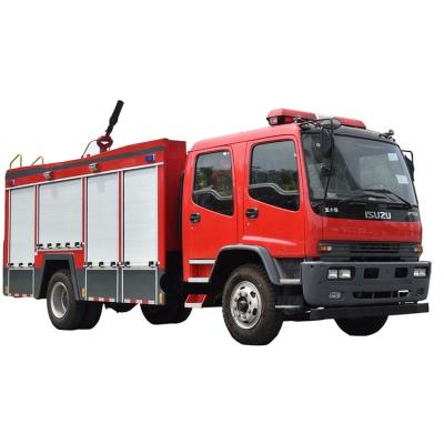 China Carbon Steel XDR Customized Japanese City Water Tank FTR 5500L Water Tower Fire Truck for sale