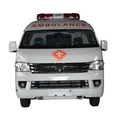 China Gasoline Length Manual Transit Hospital Ambulance 4*2 3m Military Model for sale