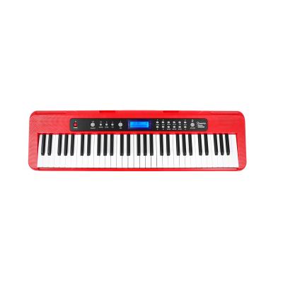 China Multifunctional Popular Piano 61 Keys Screen LCD Keyboard Electronic Organ Electronic Standard Keyboard with Touch Keys for Sale for sale