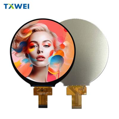 China 4.0 inch TFT full-color cirkelvormig scherm full-color MIPI interface TFT LCD scherm 450cd/M2 Te koop