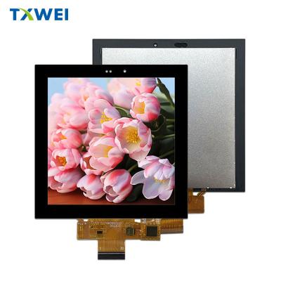 China 4 Inch Square TFT Display 720*720 Resolution MIPI  Interface IPS Square Touch LCD Screen for sale