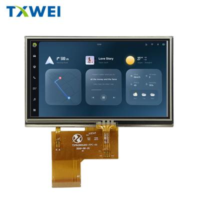 China 4-inch 480*272 Industrial Medical Equipment Display 450nits With RGB Interface for sale