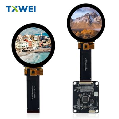 China 2.1-inch 480 * 480 Circular TFT LCD Display HDMI Driver Board With USART Interface Serial Port for sale