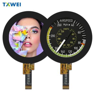 China 1.6 Inch 400 X 400 RGB Display Interface Round Tft Screen Lcd Module Display for sale