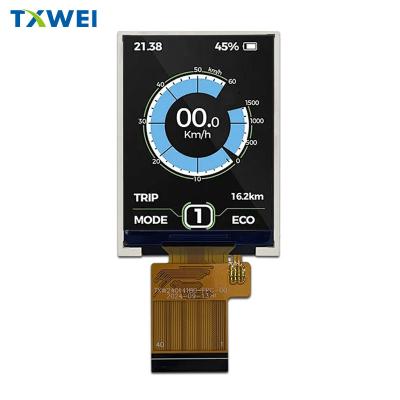 China 2.4-inch 240*320 brightness 450cd/m² driving recorder TFT LCD display screen for sale