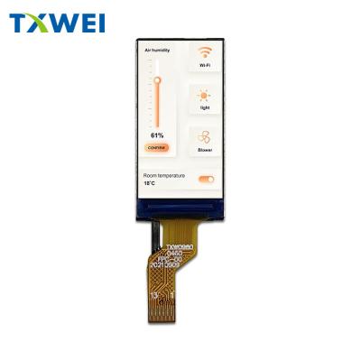 China 0.96 inch strip TFT LCD-scherm, klein schermpaneel Te koop