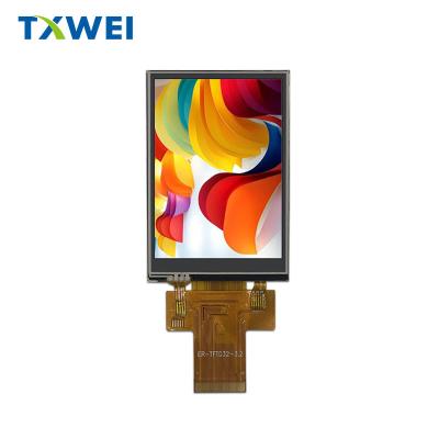 China IPS TFT LCD small size display 240x320 with resistive touch 3.2-inch LCD display for sale