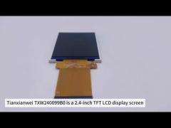 2.4-inch LCD display screen