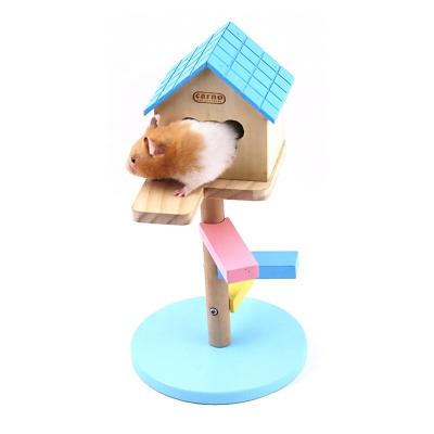 China Small Hamster Breathable Cage Cottage Animals Dollhouse for sale