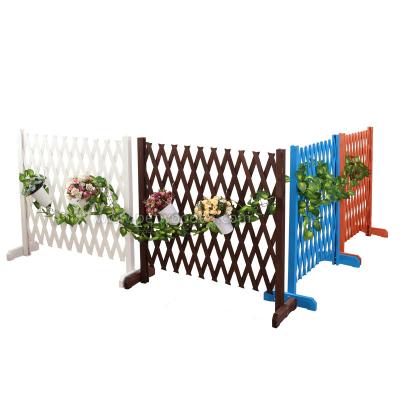 China Easily Assembled Eco-Friendly Fence Picket Natural Easily Assembled Fencing , Trellis Garden Border Fence for sale