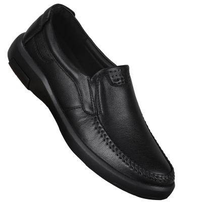 China Deodorization Business office leather shoes Top Quality Formal Full Genuine Leather Shoes Anti-skid Anti odor Soft Leather Soft Sole Moccasins for sale